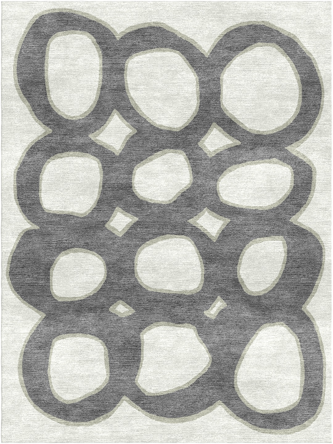 Kissing Rocks in Concrete