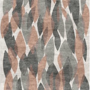 Silhouette in Coral Glow