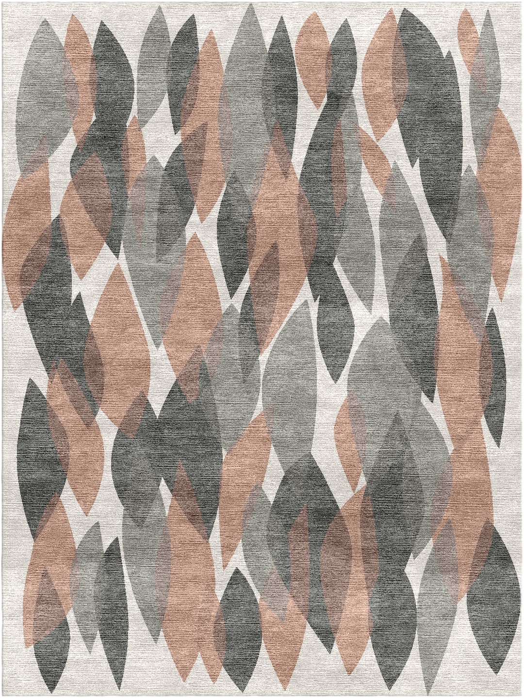 Silhouette in Coral Glow