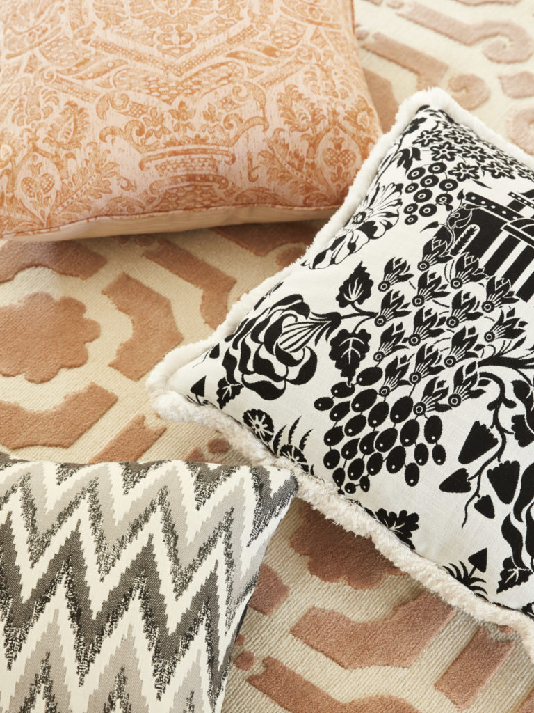 View the Timothy Corrigan Collection of Fabrics & Rugs Collection.