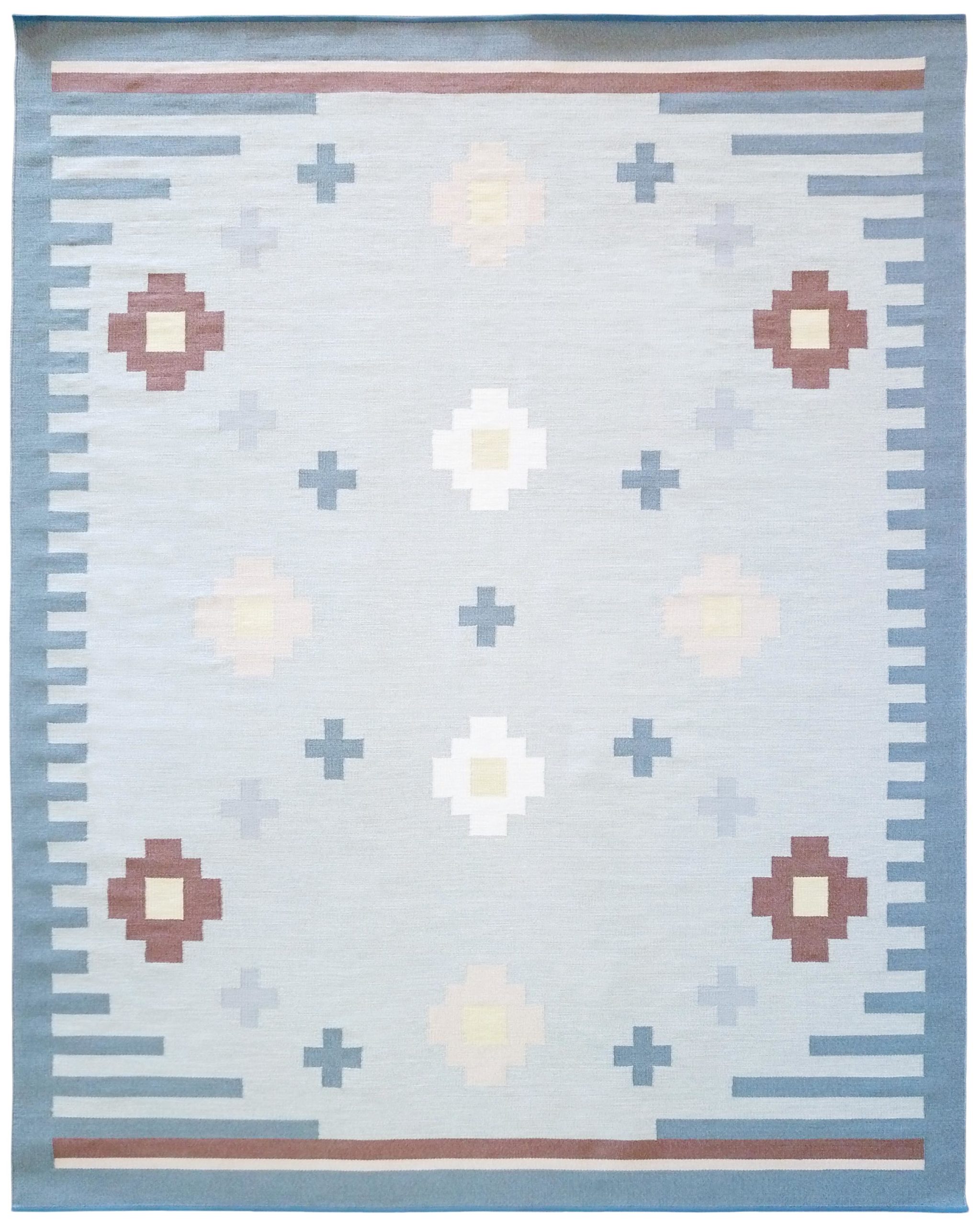 Floral Footpath Flatwoven Rug