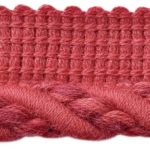 Cable Cordwelt shown in the Geranium Redcolor option.
