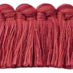 Fringe Benefitwelt shown in the Geranium Redcolor option.