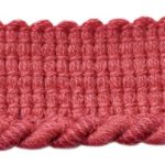 Spiral Cordwelt shown in the Geranium Redcolor option.