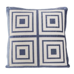 Fair & Square Pillow in Slate