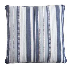 Left Bank Stripe Pillow in Capri