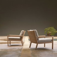 Outdoor furniture Franck Lounge Chair - Perennials India