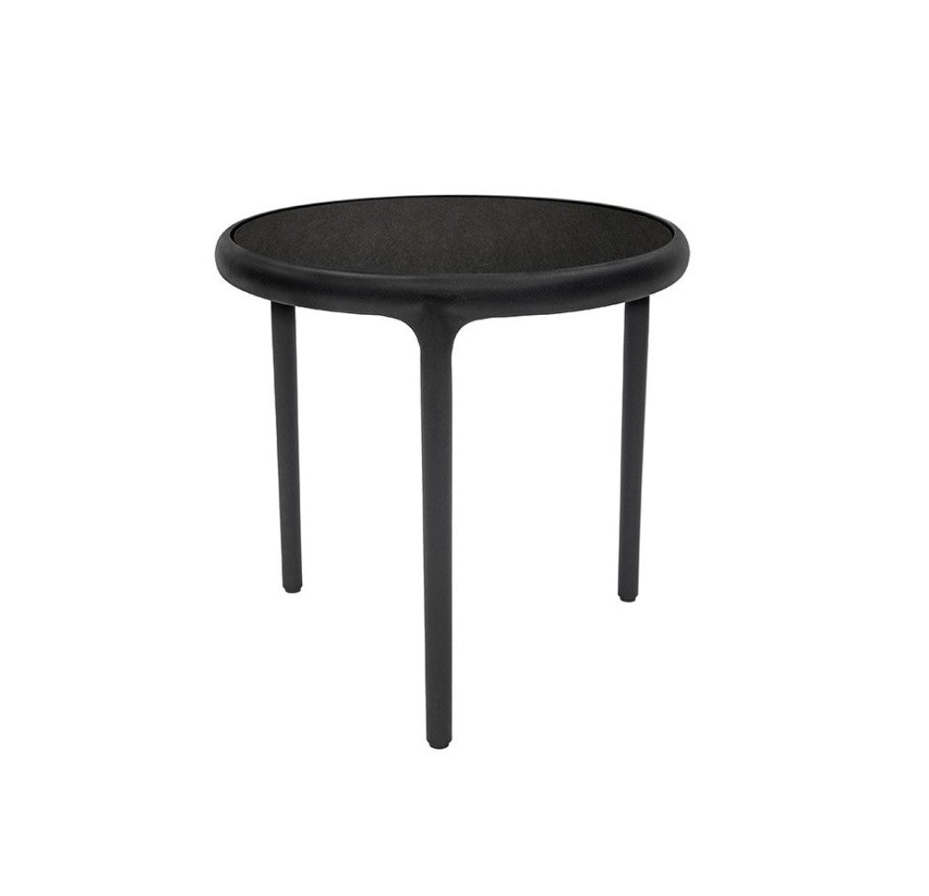 Otti Round Occasional Table - Black