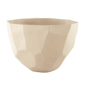 Bilbao Planter - Natural White