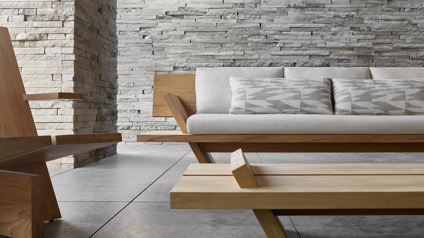 Wabi Sabi Three-seat Sofa | Sutherland Furniture
