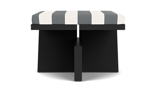 Ottoman - Wabi Sabi Ottoman In Aluminum