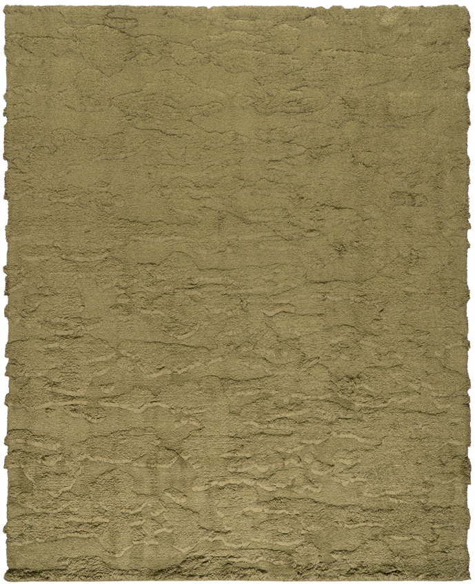 Call of the Wild Rug in Chartreuse