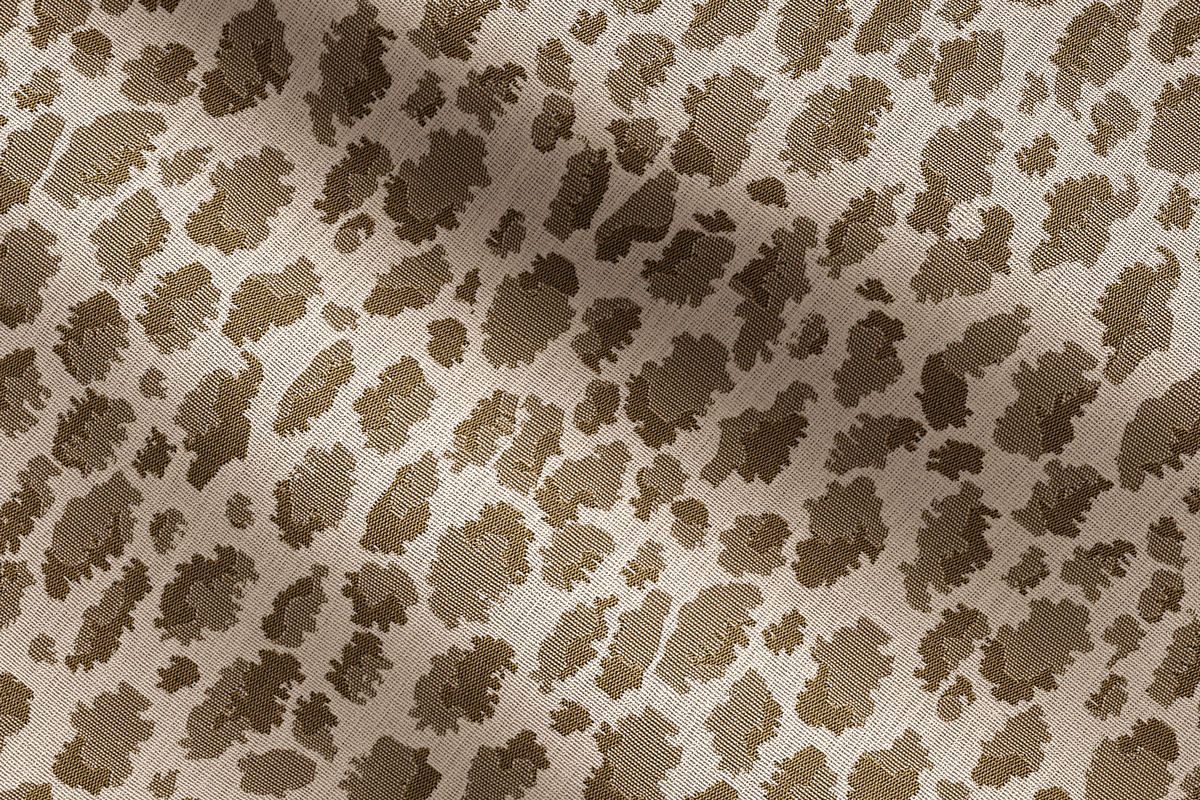 Fabric - Leaping Leopards