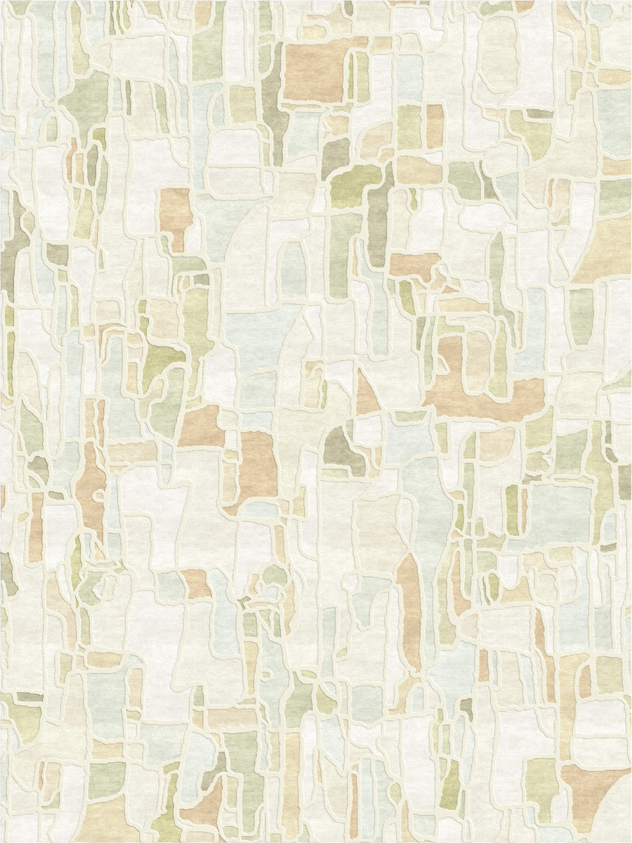 Scusi rug in Beach Glass