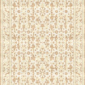 Regal Row Tibetan Knot Rug in Camel colorway