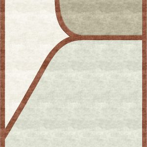Jolie Tibetan Knot Rug in Tuscan colorway