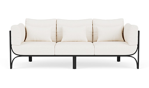 Sofa - Crescent Three-seat Sofa