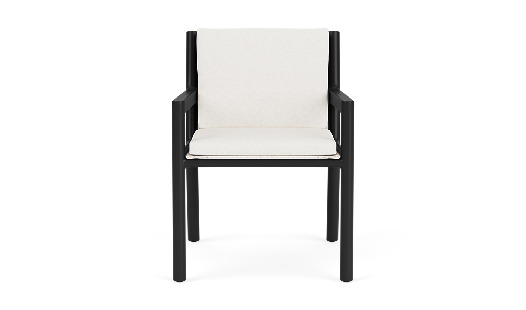Chair - Franck Aluminum Dining Arm Chair