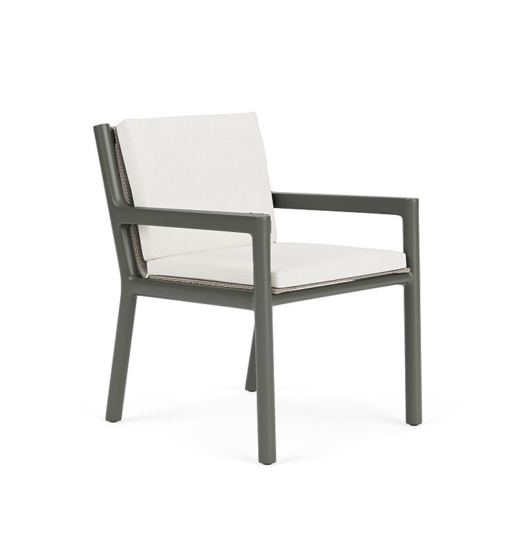 Chair - Franck Aluminum Dining Arm Chair