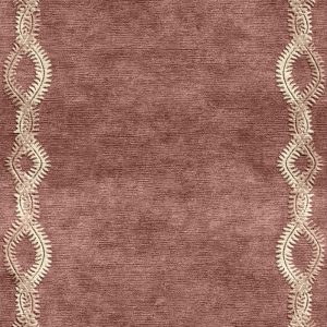 Fine Vine Rug in Blackberry