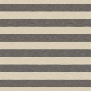 Film Stripe Rug in Black and Tan