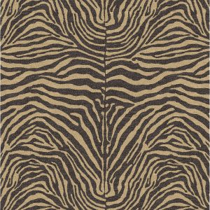 Dazzle Me Rug in Black & Tan