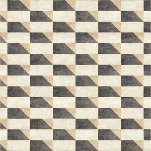Reel Magic Rug in Black and Tan