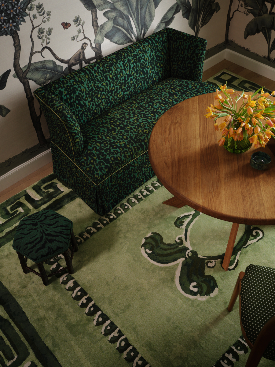 Faux Tapis Tibetan Knot