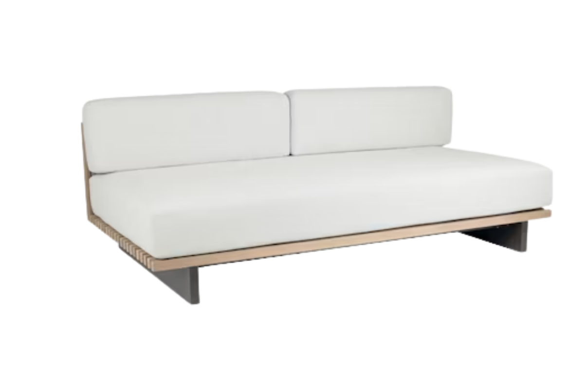 Franck Armless Sectional Sofa 3 seat