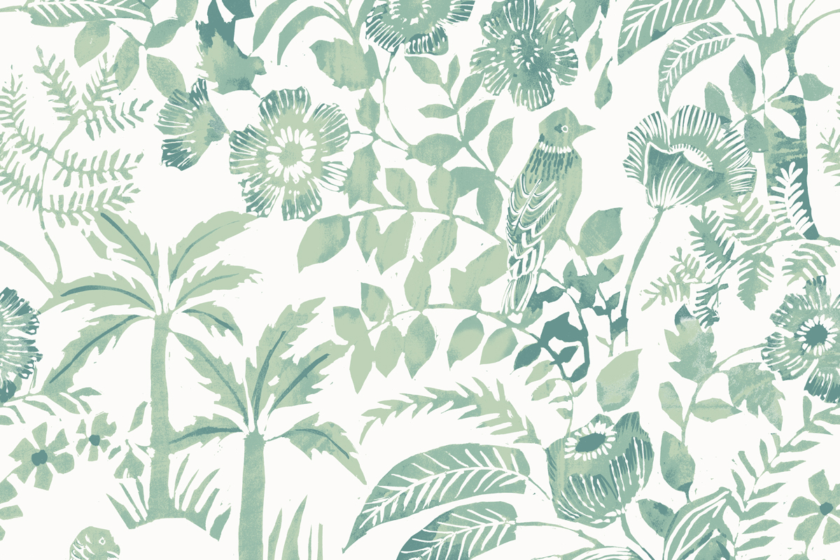 Wallcovering - Birds Of A Feather