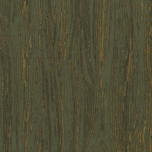 Grain Illusion Wallcovering in Fearless Green