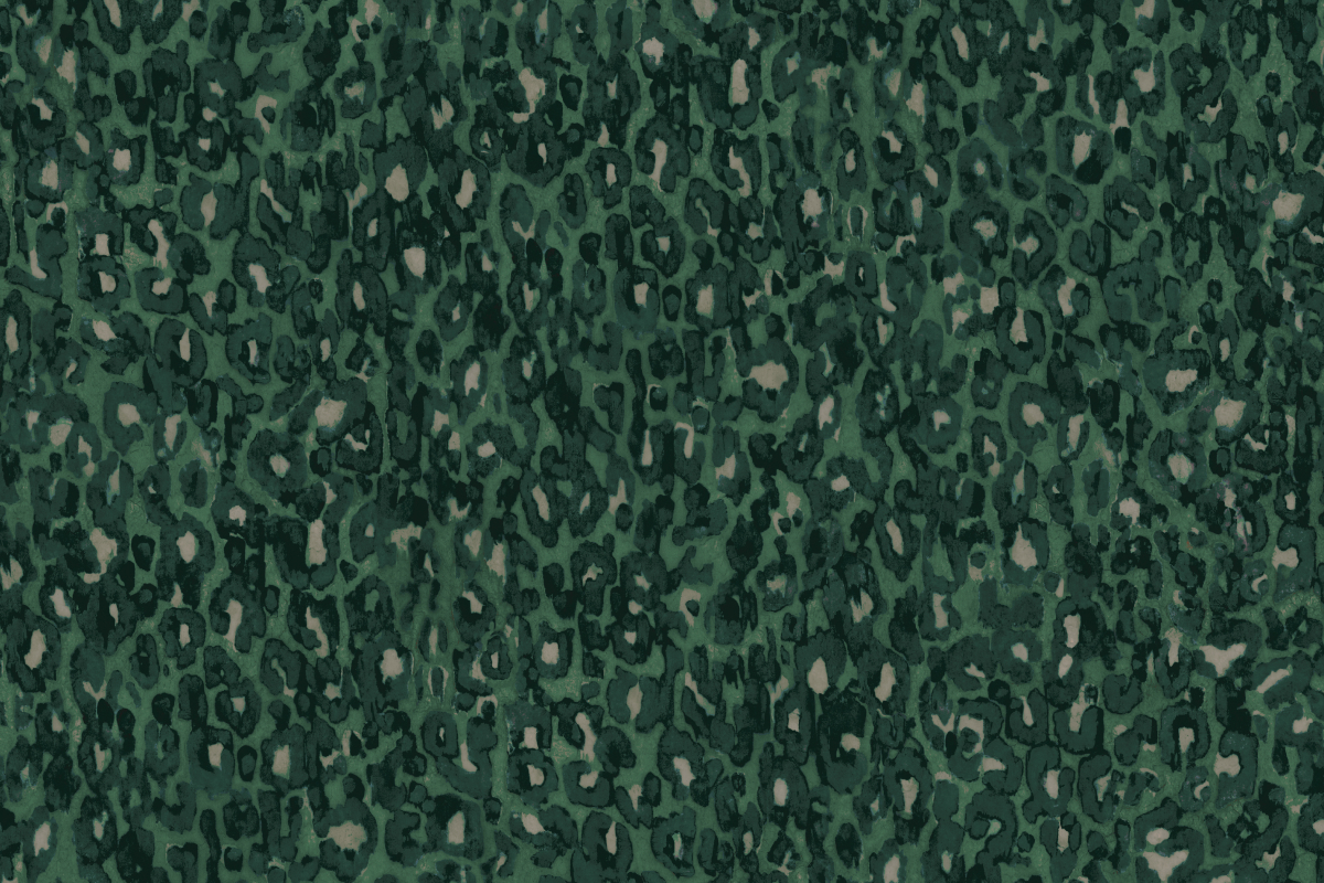 Untamed Wallcovering in Evergreen
