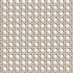 Cane Reaction Wallcovering in Blanca