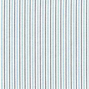 Oxford Stripe Fabric in Deep End