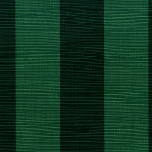 Garden Stripe Fabric in Emerald