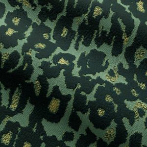Untamed fabric in Emerald
