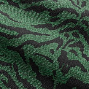 Wild Bengal Rolling Fabric in Emerald