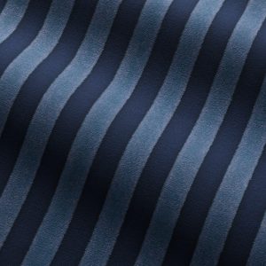Club Stripe in Lapis / Rolling Fabric