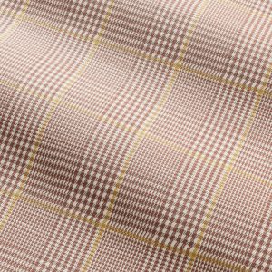 Tailored Check Rolling Fabric in Sunset